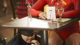 Justin Long in a Teeny Red Speedo & More New Images From The Farrelly Brothers “Movie 43”