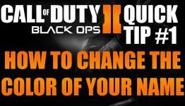 Bring a Little Color to Your Username in Black Ops 2 on PC