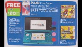 3DS with $20 gift card, Wii U combo deal at Toys R Us this week