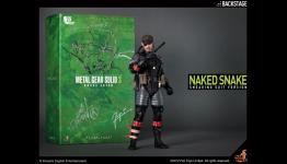 The box of this Naked Snake figure changes color upon touching it