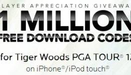 Tee Off With Tiger For Free with Tiger Woods PGA Tour 12 on iOS