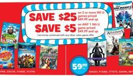 Get $25 off two Wii U games plus other combo deals at Toys R Us this week