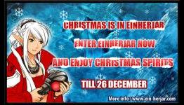 Christmas is coming and Appirits announced Christmas event in Einherjar