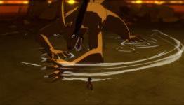 Naruto Shippuden Ultimate Ninja Storm 3 Sabutori Sensei Vs the NineTails