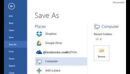 Integrate Dropbox and Google Drive in Office 2013 as Cloud Storage
