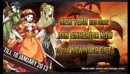 Appirits announced New Year gifts for Einherjar players