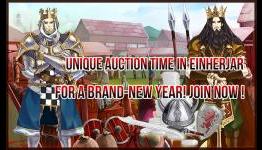 New Year Auction Time announced in Einherjar by Appirits