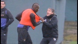 Balotelli and Mancini involved in Training Bust-Up