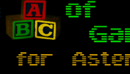 My Gaming ABC’s : A is for Asteroids