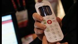 Spare One Plus Emergency Phone Which Runs For 15 Years On A Single AA Battery Shown At CES 2013
