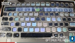 Art Lebedev Optimus Polaris Keyboard Demo // CES 2013