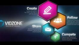 Create, follow, share, compete… VidZone just got social!