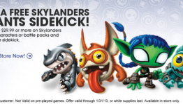 Skylanders sidekicks now at GameStop