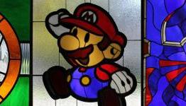 Awesome Video Game Themed Stained Glass Panels