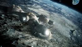 3D printed structures on the moon