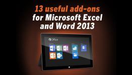 13 useful add-ins for Excel and Word 2013 — most free