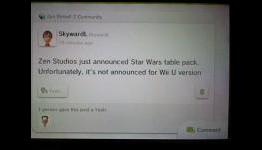 Star Wars Pinball not coming to Wii U?