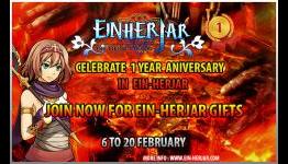 Appirits announced One Year Anniversary in Einherjar