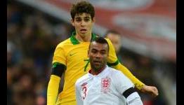 Ashley Cole ‘overwhelmed’ by England support after 100th cap