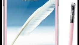 Samsung’s Pink colored Galaxy Note II to release in Taiwan