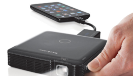 The Brookstone HDMI Pocket Projector – The perfect projector