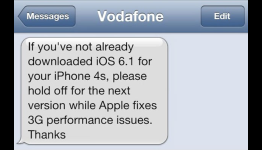 Vodafone warns UK iPhone 4S users not to update to latest iOS