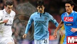 Real Madrid want Silva, Cavani & Bale