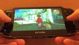 Remote Play: Footage of Ni No Kuni on PS VITA.