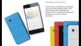 B1 Phone Concept Embraces Rectangular Design