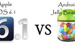 Apple iOS 6.1 VS Android Jelly Bean 4.2