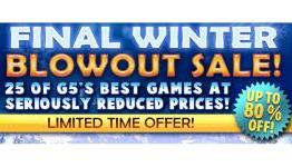 G5 Games Shares Their Recent Success with Gamers by Placing 25 Games on Sale