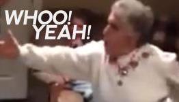 Grandma Kicks The Crap Out Of Kinect