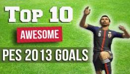 Top 10 Awesome PES 2013 Goals