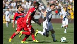 LA Galaxy 4-0 Chicago Fire: Magee hat trick paces reigning champs to opening win