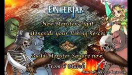 Appirits released Monster Square Updates for Einherjar