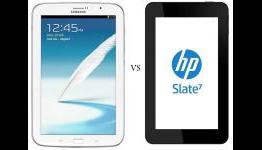 The Galaxy Note 8.0 VS HP’s Slate 7