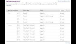 How to check your recent Yahoo login activity