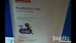 Select Sony stores selling PS Vita 3G for $200