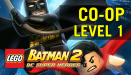 Travis and Rachel play couch co-op LEGO Batman 2: DC Super Heroes