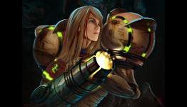 Samus was almost naked in Super Metroid?