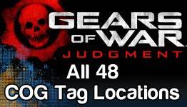 Gears of War Judgment COG Tag Locations