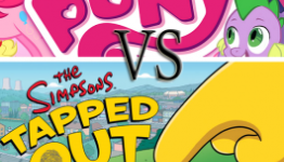 City Building: “My Little Pony: Friendship is Magic” vs “The Simpsons: Tapped Out”