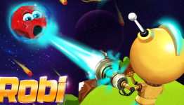 Gravity Gunslingers Unite! Robi: Cosmic Savior is now available for iPad, iPhone and iPod Touch
