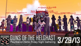 Guns of the Helghast Ascend Atop Aurora