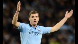 Dzeko claims Manchester derby is important despite 15-point gap