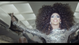 The new Facebook Home ad, complete with drag queen