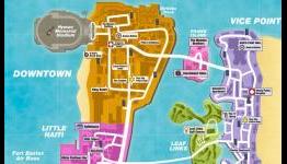 GTA Liberty City and Vice City Maps Released Ahead of GTA 5