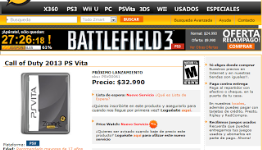 Spanish retailer ZMART lists a new Call of Duty, and Disney Infinity for PSVita