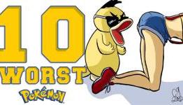 Top 10 Worst Pokemon: I Don’t Choose You