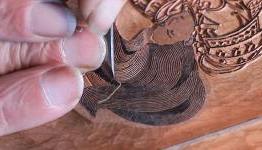 The Detail That Goes Into This Ukiyo-e Heroes Woodblock Carving Is Astounding